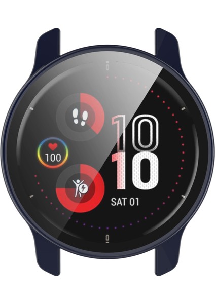 Garmin Venu2 Için Plus Dayanıklı Sert Pc Izleme Kapağı Kılıfı Dahili Temperli Cam Ekran Koruyucu (Yurt Dışından)