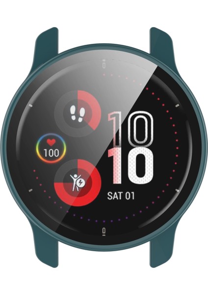 Garmin Venu2 Için Plus Dayanıklı Sert Pc Izleme Kapağı Kılıfı Dahili Temperli Cam Ekran Koruyucu (Yurt Dışından)