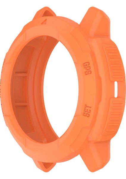 Garmin Instinct Crossover Için Yumuşak Tpu Izle Kılıfı Hollow Shockproof Tampon Çerçevesi Kapak Turuncu (Yurt Dışından) fiyatları