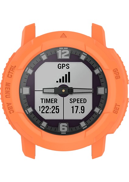 Garmin Instinct Crossover Için Yumuşak Tpu Izle Kılıfı Hollow Shockproof Tampon Çerçevesi Kapak Turuncu (Yurt Dışından) fırsatları