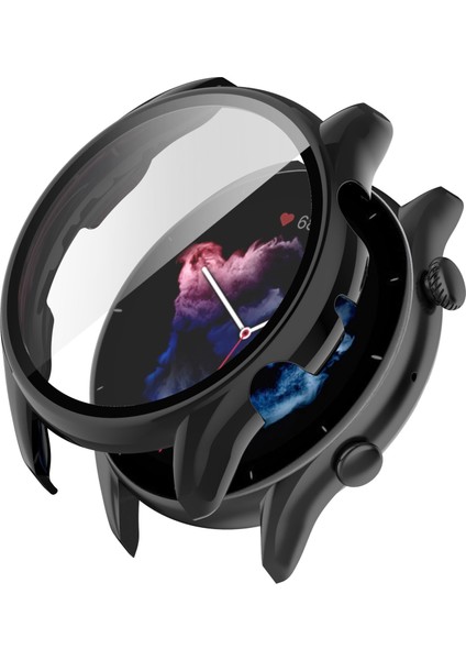 Akıllı Izle Sabit Pc Çerçevesi Huami Amazfit Gtr3/gtr3 Pro Için Temperli Cam Ekran Koruyucu Izleme Kılıfı (Yurt Dışından)