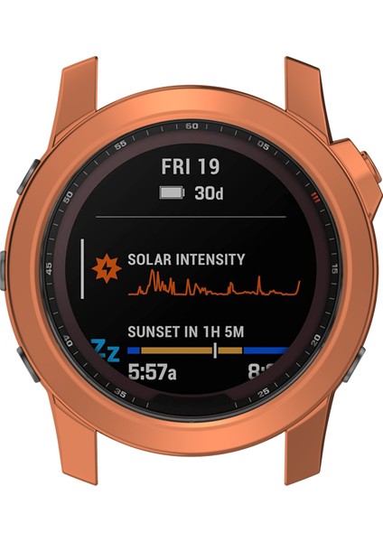 Garmin Fenix ​​7/7 Solar/7 Safir Solar Hollow Out Saat Kılıfı Izle Tpu Kapak Korucusu Ile Kapalı (Yurt Dışından) fırsatları