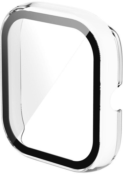 Huami Amazfit Için Bıp U / Bıp U Pro / Pop / Pop Pro Hard Pc Izleme Kılıfı Temperli Cam Ekran Koruyucu ile Çok Çizgi Tam Koruma Kapağı (Yurt Dışından) modelleri