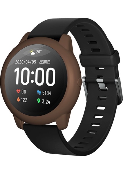 Silikon Kapak Xiaomi Haylou Solar LS05 Için Smart Saat Koruyucu Kılıf Kahve (Yurt Dışından) fiyatları