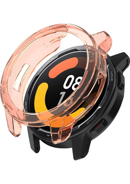 Xiaomi Için S1 Active/watch Color 2 Fall Anti Fall Saat Kılıfı Tpu Kapak Koruyucusu Portakal (Yurt Dışından)