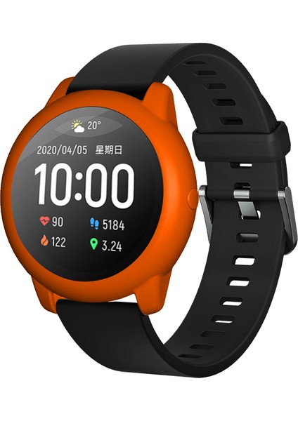 Silikon Kapak Xiaomi Haylou Solar LS05 Için Smart Saat Koruyucu Kılıf Turuncu (Yurt Dışından) fiyatları