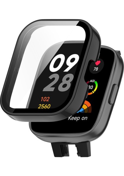 Xiaomi Redmi Için Temperli Cam Ekran Koruyucu ile 3 Pc Koruyucu Kılıf Izle Akıllı Gözden Anti Fall Kapak (Yurt Dışından)