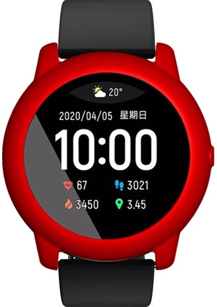 Silikon Kapak Xiaomi Haylou Solar LS05 Için Smart Saat Koruyucu Kılıf (Yurt Dışından) modelleri