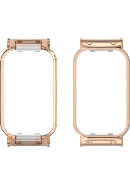 Xiaomi Redmi Band 2 18MM Koruyucu Kapak Çerçevesi Koruması Için Metal Izleme Kılıfı (Yurt Dışından)