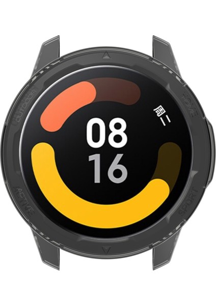 Xiaomi Için S1 Active/watch Color 2 Anti Fall Saat Kılıfı Tpu Kapak Koruyucusu (Yurt Dışından)
