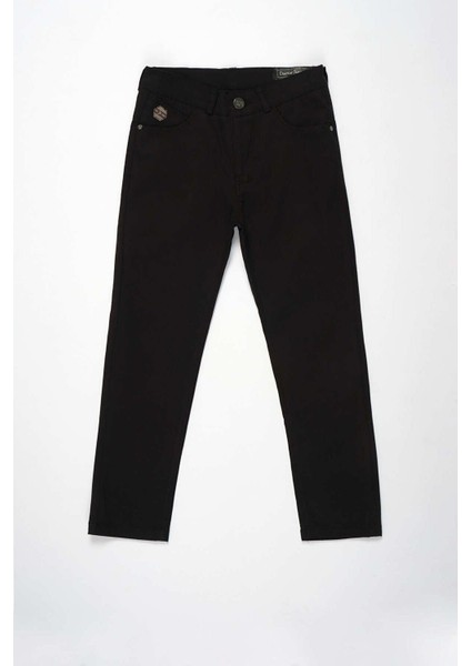 Erkek Çocuk Likralı Dokuma Pantolon