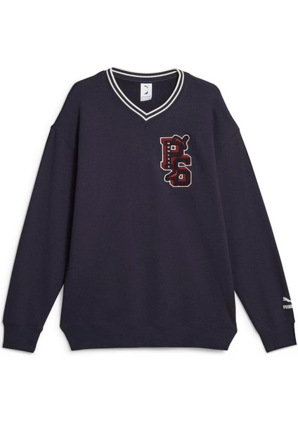 x Staple V-Neck Crew Tr Erkek Sweatshirt