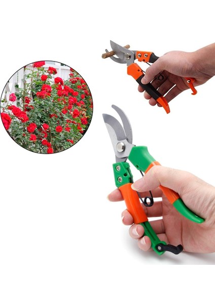 Dal Bitki Budama Kesme Makası Çelik Ağız Yaylı Kilitli Makas fırsatları