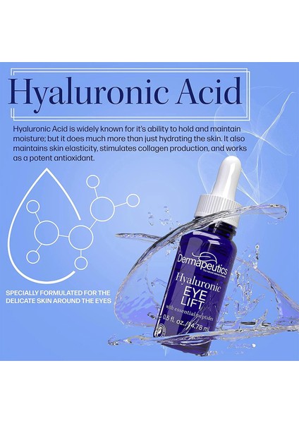 Hyaluronik Asit Göz Serumu 14.78ML modelleri