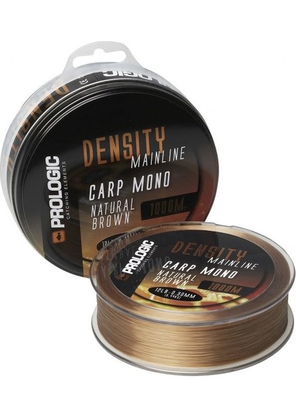 Density Mono Carp 1000 mt Natural Brown 0,37 mm