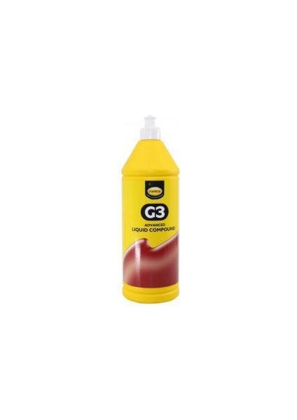 G3 Pasta 1 Lt + G3 Wax Cila 1 Lt (2 Adet Sünger - 1 Adet Ci̇la - 1 Adet Pasta)