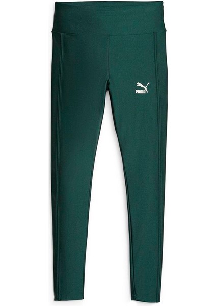 T7 High Waist Shiny Leggings Kadın Tayt