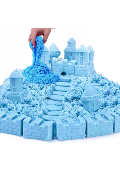 Kinetik Kum 1kg - Mavi Renk