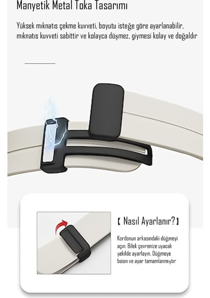 Yenilikçi Tasarımlı Apple Watch 41MM Için Kaliteli Silikon Kayış - Metal Manyetik Toka, Su Geçirmez, Spor Stili ve Kolay Takılıp Çıkarılabilir fırsatları