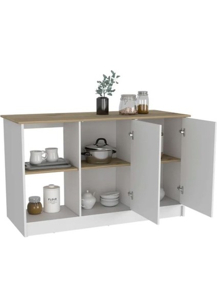 Kumsal Mutfak Adası - BEYAZ-150 cm fiyatları