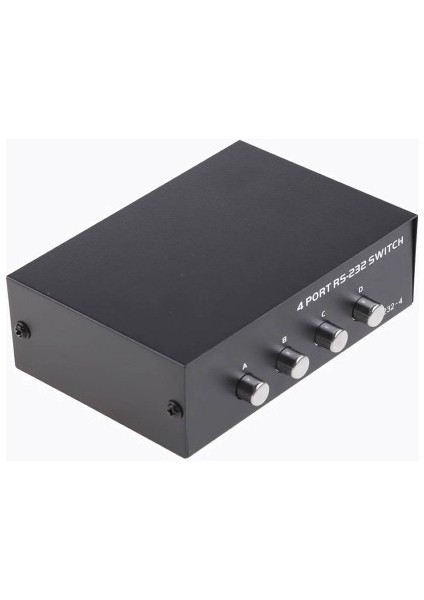 Mt-Vıkı 4 Port RS232 Switch MT-223-4 Db9 Com Seri Port Anahtarlayıcı 1 Giriş 4 Çıkış Cihaz Düğme