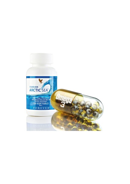 Arctic Sea Omega 3 - 9 Balık Yağı ve Zeytin Yağı Asidi 120 Softgels