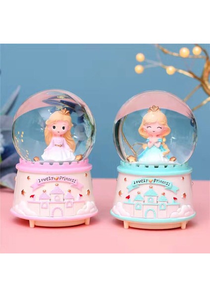 Tatlı Prenses Işıklı Müzikli Püskürtmeli Büyük Boy Kar Küresi fiyatları