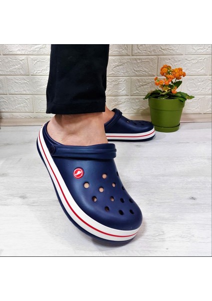 bella 195 Lacivert Hastane Aşçı Hafif Rahat Sabo Terlik fırsatları