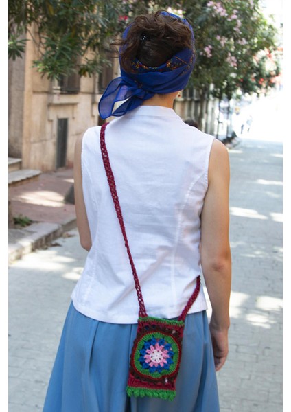 Hakim Yaka Çapraz Düğmeli Kolsuz Bluz indirimleri