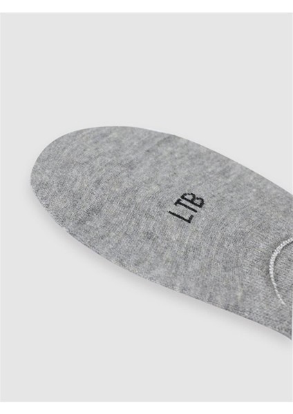 LTB İsotof Unisex Babet Gri Çorap 12229065160195
