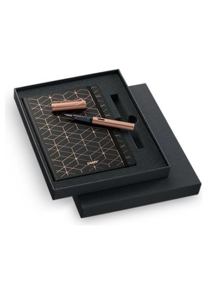 Lx Dolma Kalem Defter Set Rose Gold Fine (F)