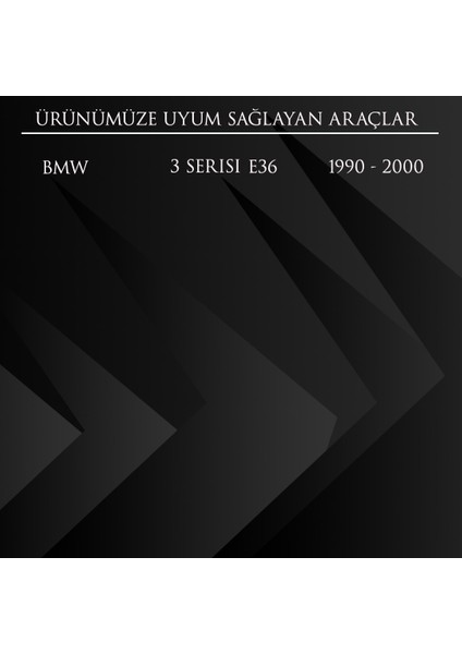 DNC Auto Part Bmw 3 Serisi E36 Için Sağ Sol Sunroof Tamir Seti