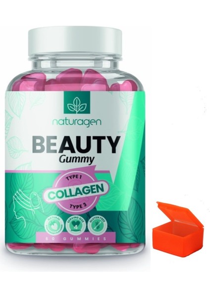 Gummy Collagen Tip 1-3 Çiğnenebilir Form 60 Adet