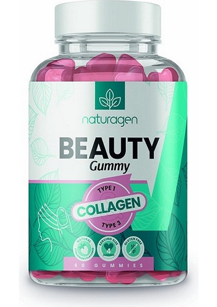 Gummy Collagen Tip 1-3 Çiğnenebilir Form 60 Adet