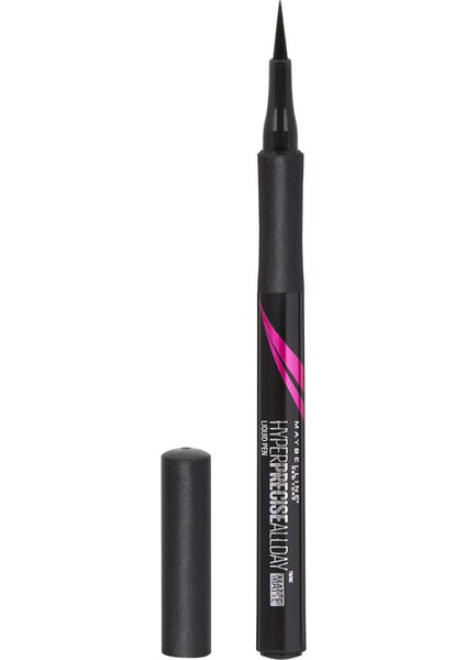 Maybelline New York Mini Surreal Maskara Hediyeli Hyper Precise All Day Eyeliner - Mat Siyah