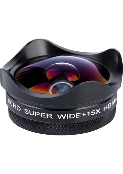 Profesyonel Telefon Lensi Geniş Açı Lensi Hd Lens Fotoğraf & Video Çekimi