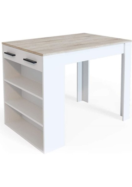 Infınıty Mutfak Adası - Mutfak MASASI-BEYAZ-120 cm