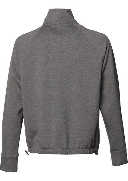 Hml Alyssum Zip Jacket Kadın Gri Sweatshirt 921653-2006