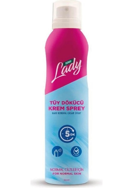 Lady Tüy Dökücü Krem Sprey 150 ml