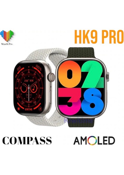 Hk9 Pro 45MM Amoled Ekran