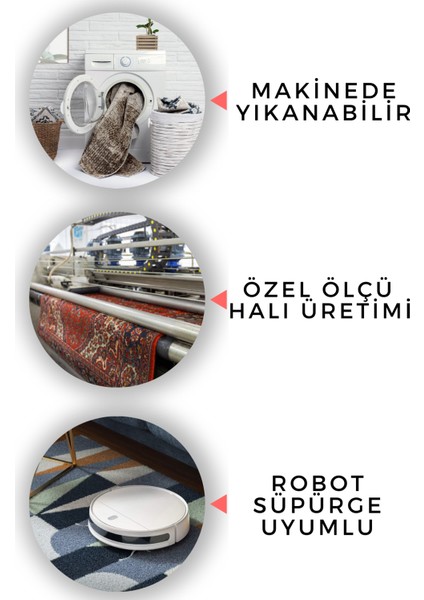 Yıkanabilir Leke Tutmaz Kaymaz Tabanlı Bebek Odası Halısı Bambu Kumaş Dokuma Taban Oyun Matı Halı