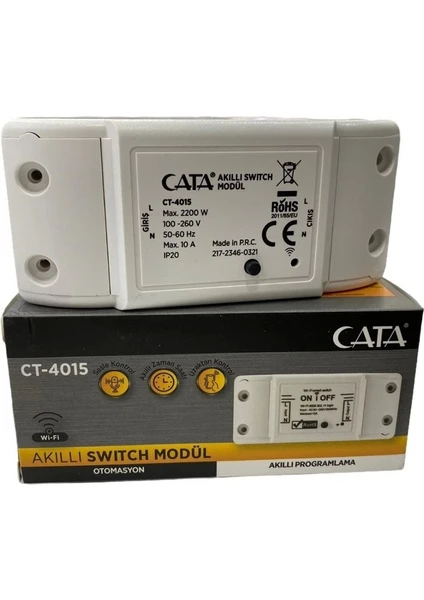 CT-4015 Akıllı Anahtar Switch