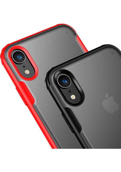 Apple iPhone Xr 6.1 Kılıf Köşe Korumalı Arkası Mat Buzlu Sert Kapak (Volks) indirimleri