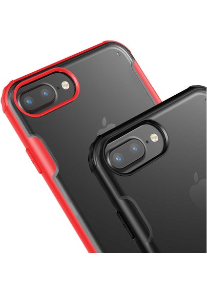 Apple iPhone 7 Plus Kılıf Köşe Korumalı Arkası Mat Buzlu Sert Kapak (Volks) indirimleri