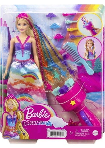 Mattel Barbie Dreamtopia Örgü Saçlı Prenses GTG00