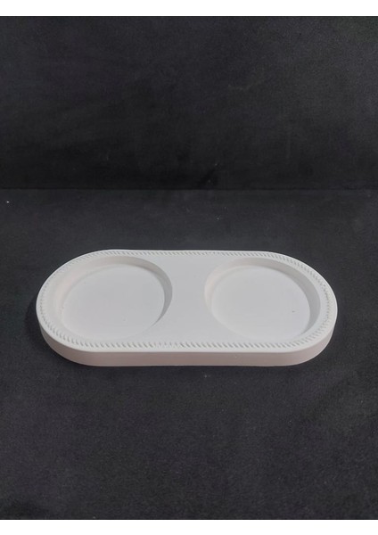 Ikili Oval Tabak 19X9CM