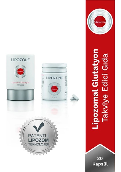 Lipozomal Glutatyon 200 Mg 30 Kapsül