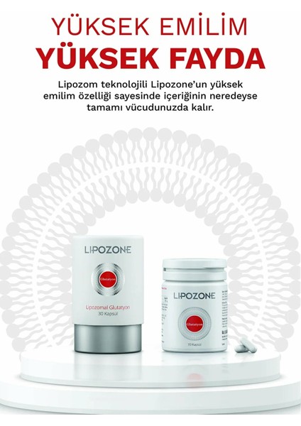 Lipozomal Glutatyon 200 Mg 30 Kapsül modelleri