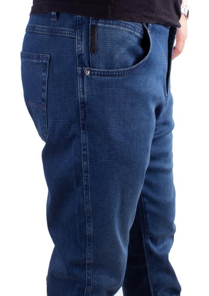 Twister Vegas 132-271 Mavi Yüksek Bel Rahat Paça Erkek Jeans Pantolon modelleri