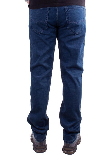 Twister Vegas 132-271 Mavi Yüksek Bel Rahat Paça Erkek Jeans Pantolon fırsatları